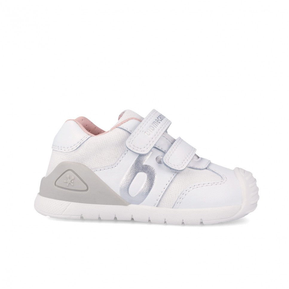 Biomecanics pantofi fete 18-25 Napa Blanco Y Plata