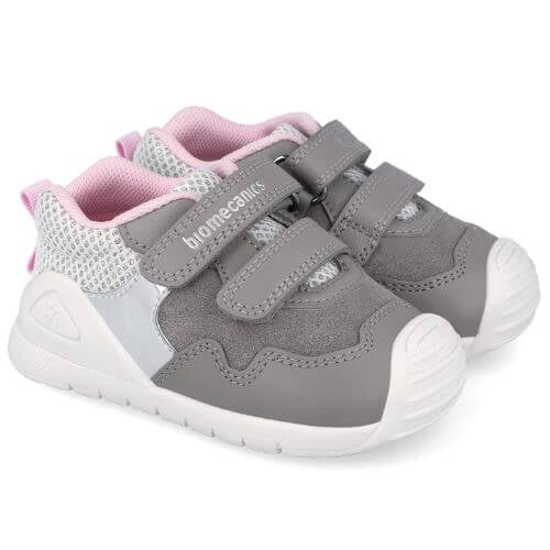 Biomecanics pantofi fete 18-25 Sauvage Grigio cu sidef