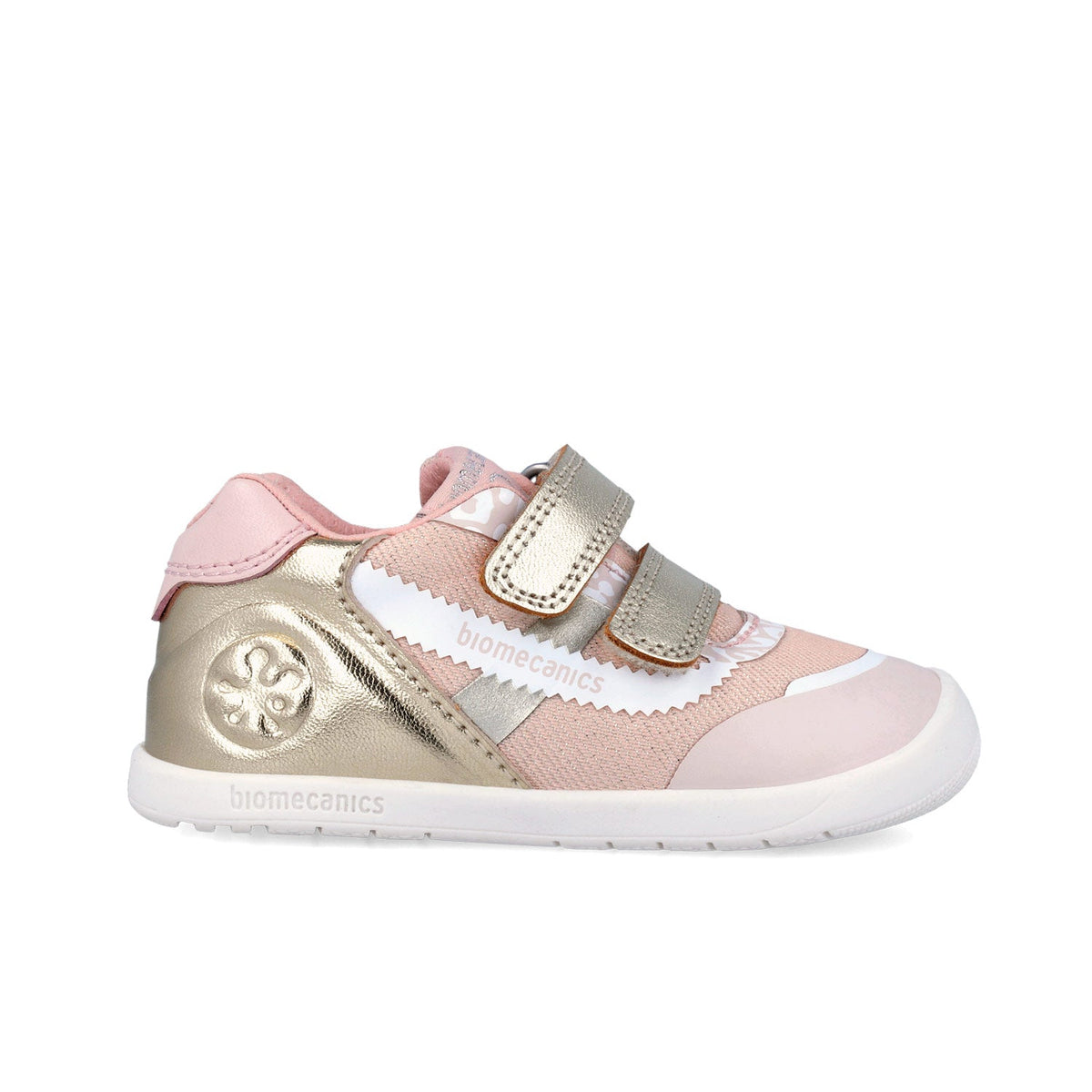 Biomecanics pantofi fete 19-26 Metalcris Platino Y Cotton