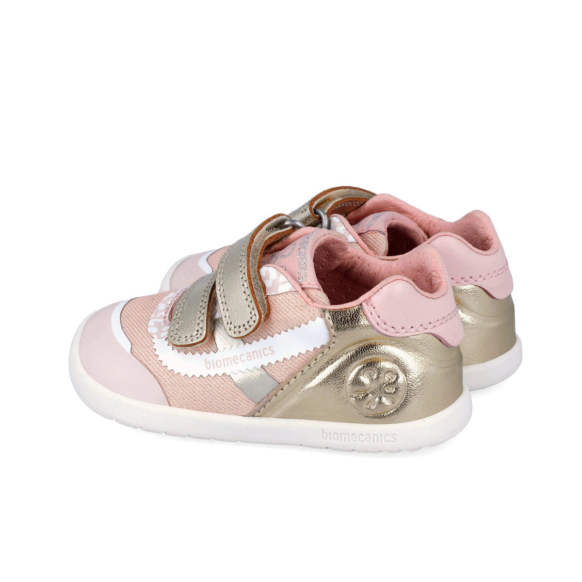 Biomecanics pantofi fete 19-26 Metalcris Platino Y Cotton