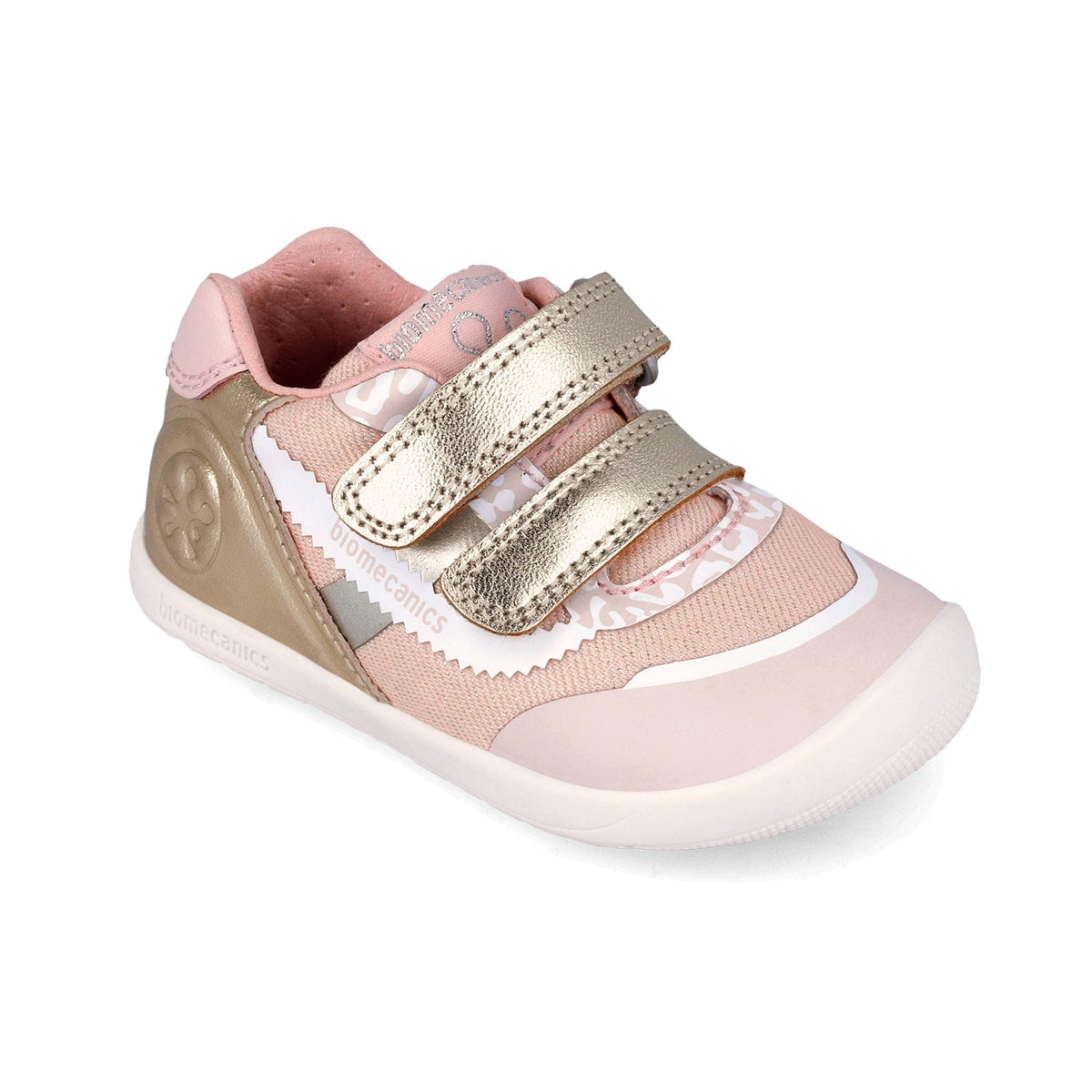 Biomecanics pantofi fete 19-26 Metalcris Platino Y Cotton