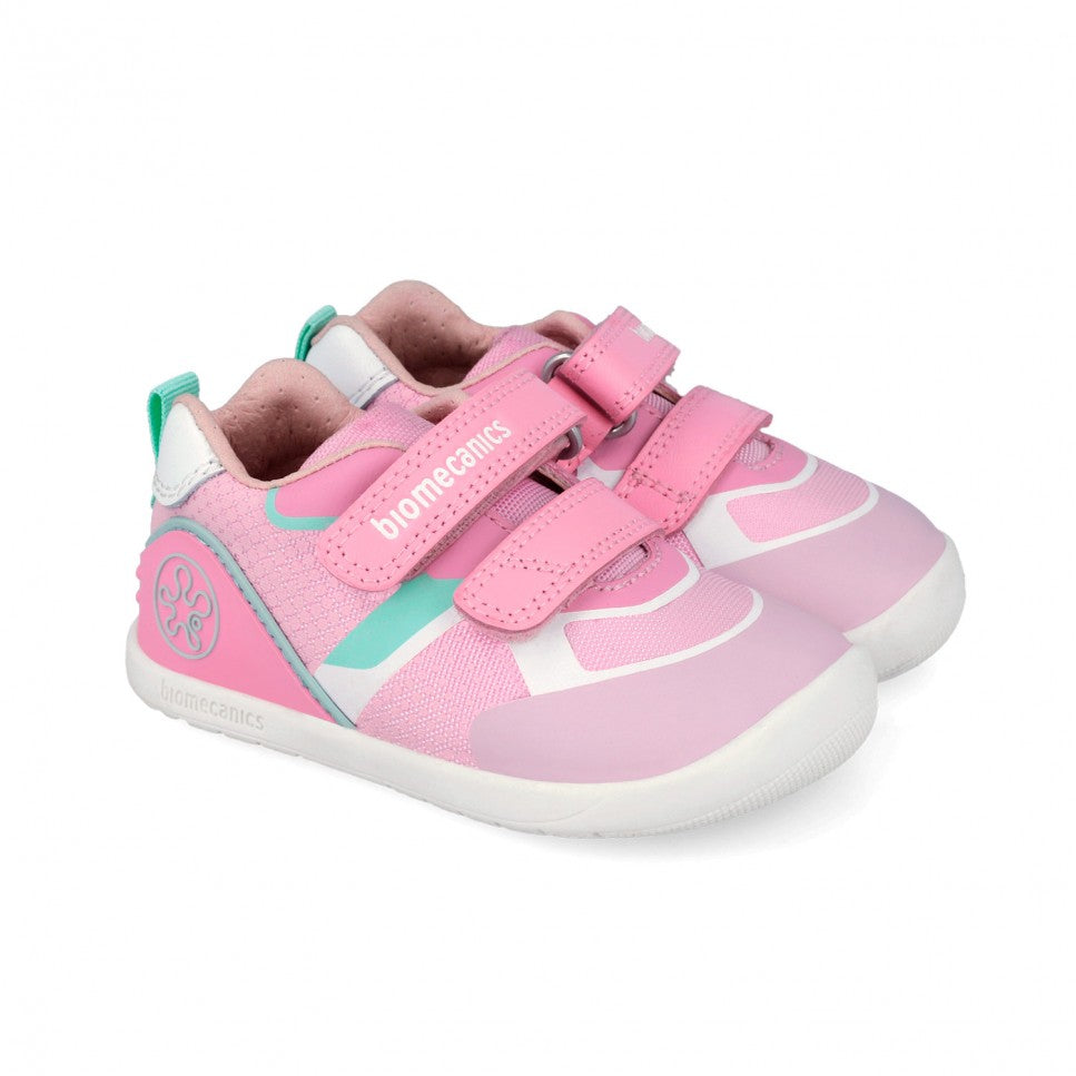 Biomecanics pantofi fete BAREFOOT 19-26 Rejilla Rosa Imagine principală a produsului