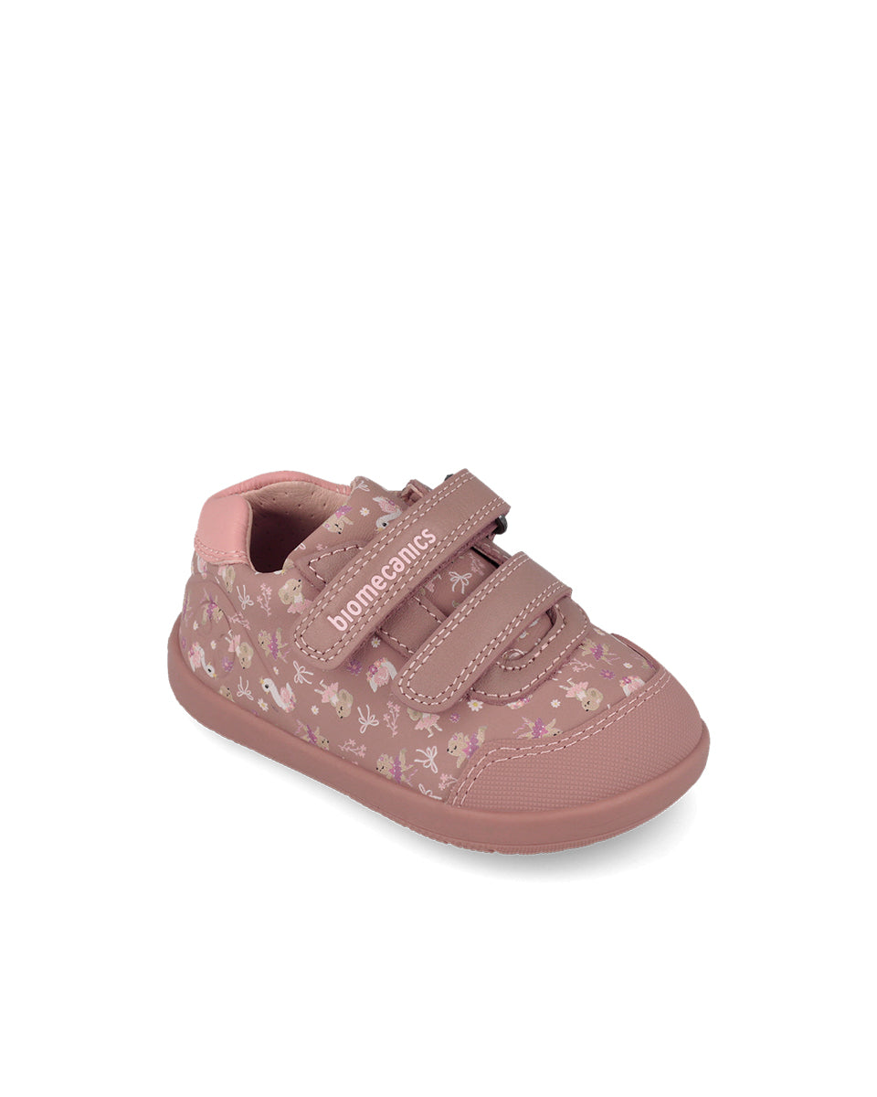 Biomecanics pantofi fete Barefoot 19-26 Sauvage Kiss cu lebede