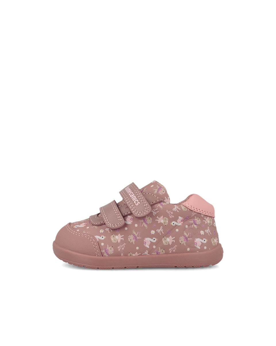 Biomecanics pantofi fete Barefoot 19-26 Sauvage Kiss cu lebede