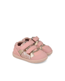 Biomecanics pantofi fete Barefoot 19-26 Sauvage Petalo cu paiete