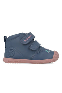 Biomecanics pantofi fete captusiti 18-25 Sauvage Petrol cu floare si colibri