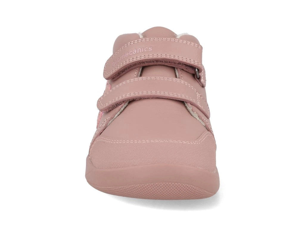 Biomecanics pantofi fete captusiti Barefoot 19-25 Sauvage Kiss cu pasare