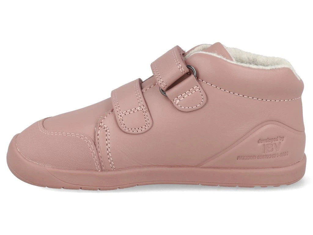 Biomecanics pantofi fete captusiti Barefoot 19-25 Sauvage Kiss cu pasare