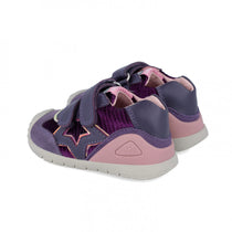 Biomecanics pantofi fete cu catifea 18-24 Plum cu stea