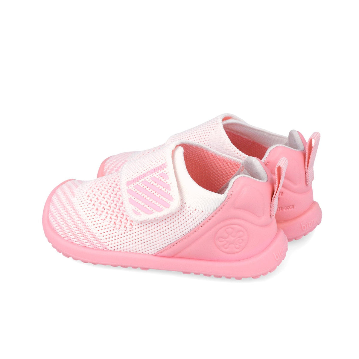 Biomecanics Wider Biohome Barefoot kislány házicipő, első lépés cipő 19-26, rejilla fehér és rózsaszín