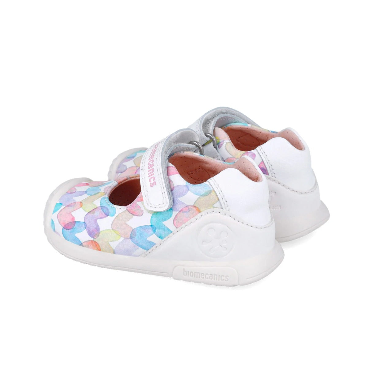 Biomecanics pantofi fete decupati 18-24 Napa Blanco cu inimioare
