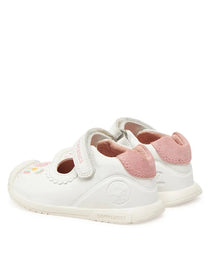 Biomecanics pantofi fete decupati 18-24 Napa Blanco cu puisor