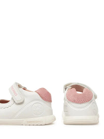 Biomecanics pantofi fete decupati 18-24 Napa Blanco cu puisor