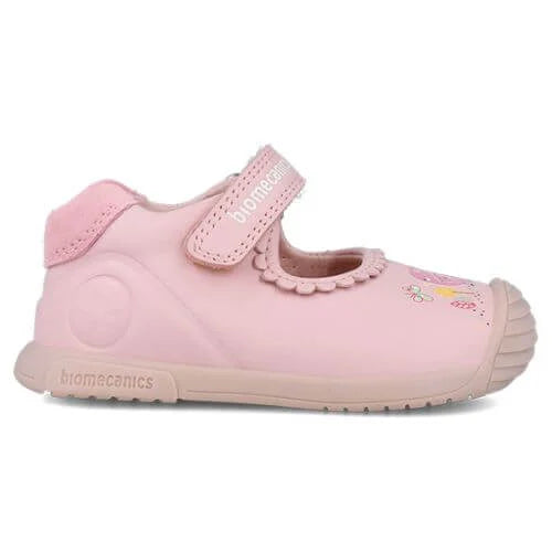 Biomecanics pantofi fete decupati 18-24 Sauvage Rosa cu puisor Imagine secundară a produsului