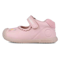 Biomecanics pantofi fete decupati 18-24 Sauvage Rosa cu puisor