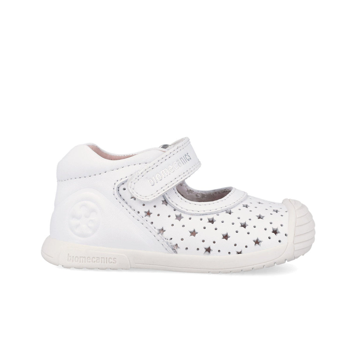 Biomecanics pantofi fete decupati 18-25 Sauvage Blanco cu stelute decupate