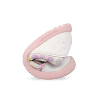 Biomecanics pantofi fete din panza BAREFOOT 19-26 Lurex Blanco