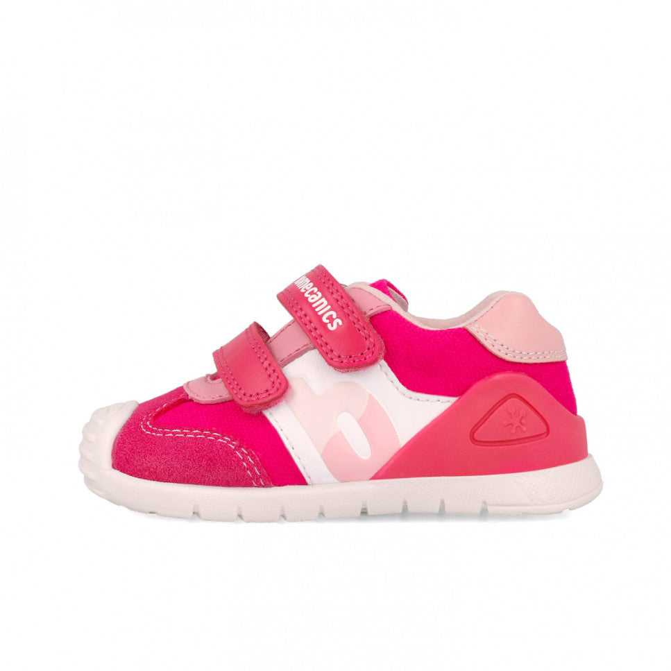 Biomecanics pantofi fete Primii pasi 18-24 Sauvage Fucsia