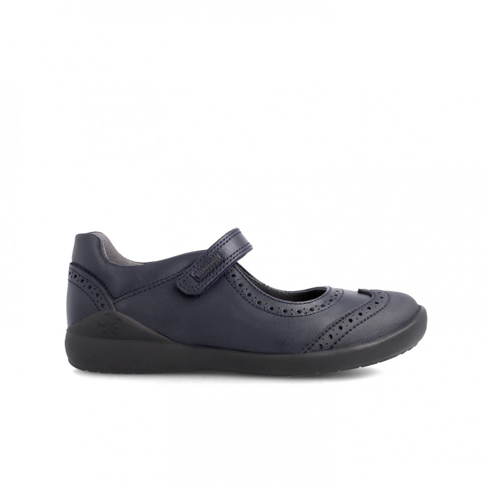 Biomecanics pantofi fete scoala 35-38 Azul Marino cu perforatii