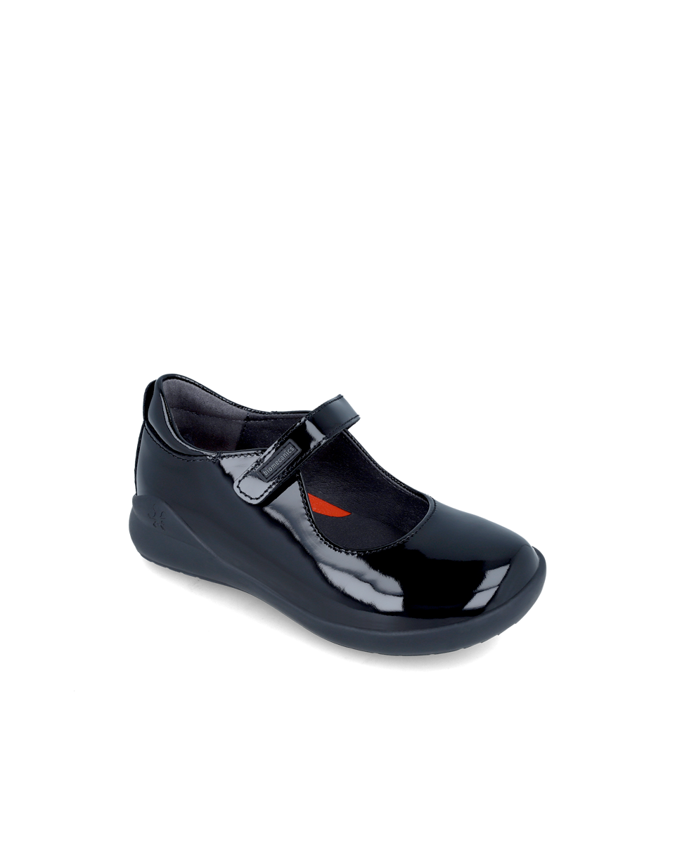 Biomecanics pantofi fete scoala 24-27 Negro lacuit