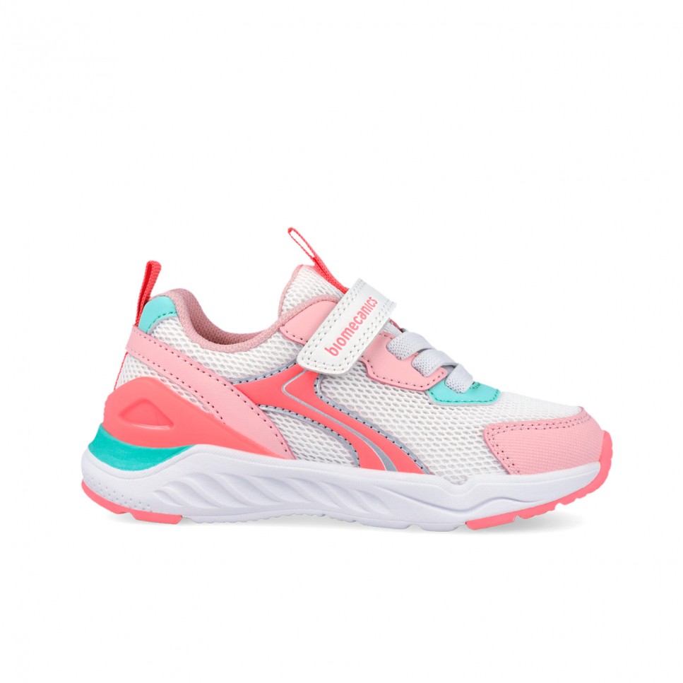 Biomecanics pantofi fete sport 25-34 Rejilla Blanco Y Rosa