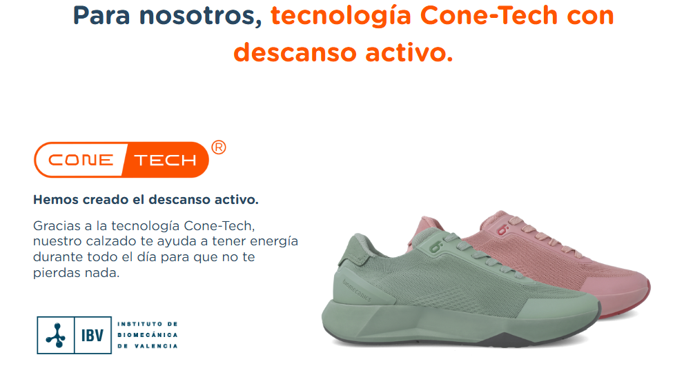 Biomecanics pantofi fete sport Cone-Tech 36-41 Textil Rosa