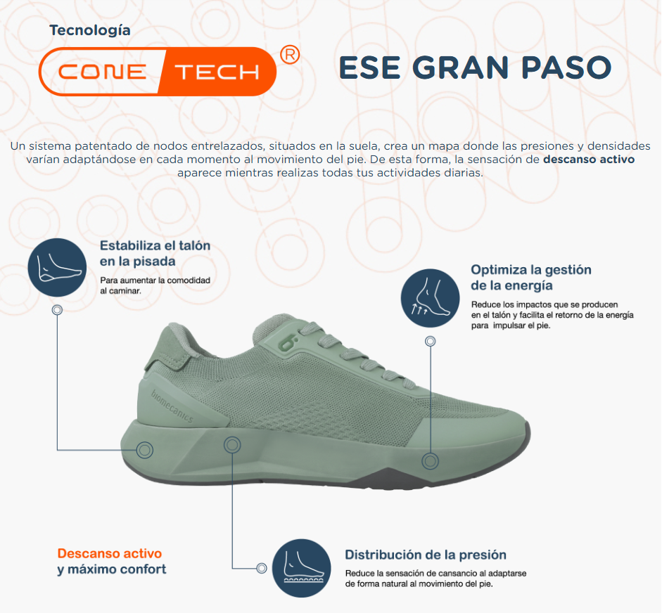 Biomecanics pantofi fete sport Cone-Tech 36-41 Textil Rosa