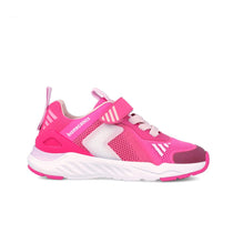 Biomecanics pantofi fete sport cu LED 24-34 Rejilla Fucsia