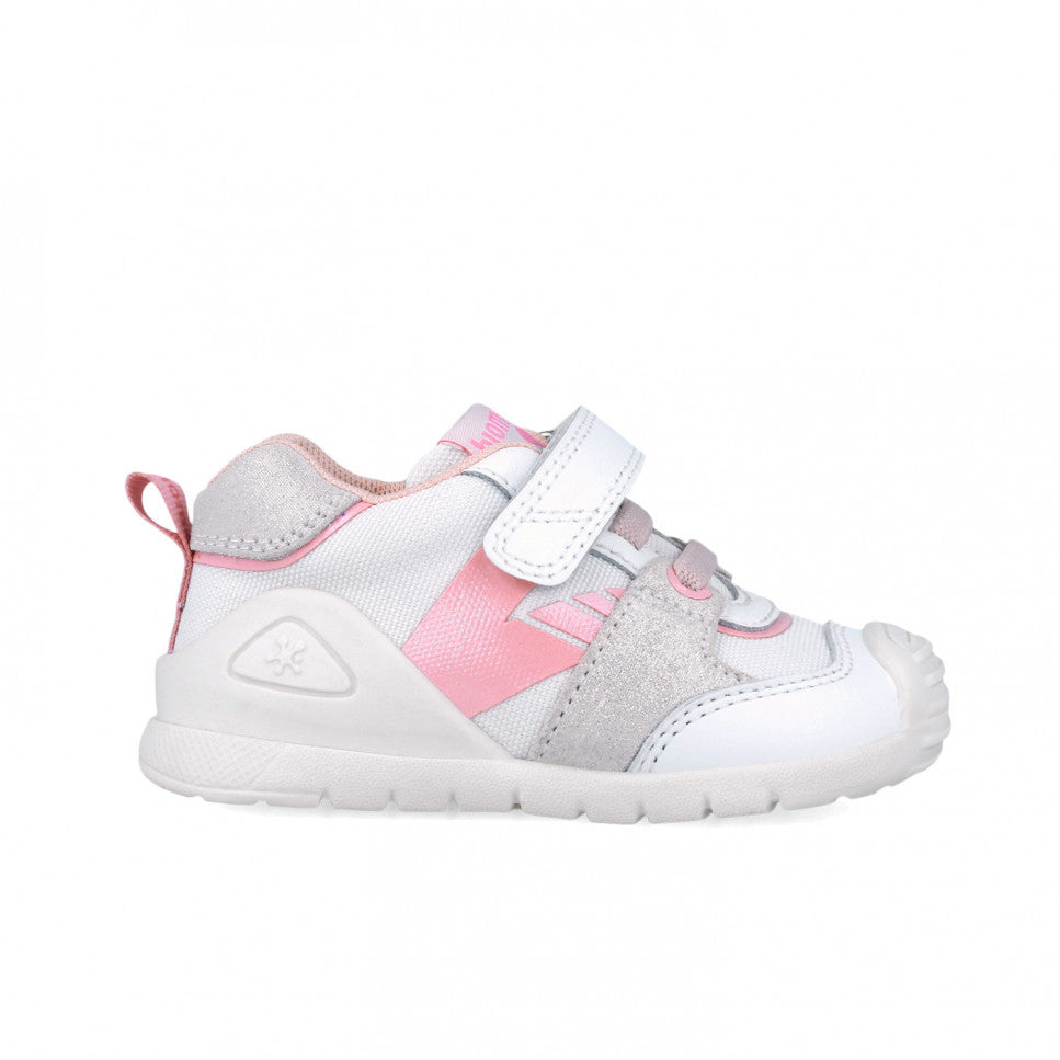 Biomecanics pantofi fete sport Primii pasi 18-24 Napa Blanco Y Cotton Imagine secundară a produsului