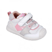 Biomecanics pantofi fete sport Primii pasi 18-24 Napa Blanco Y Cotton