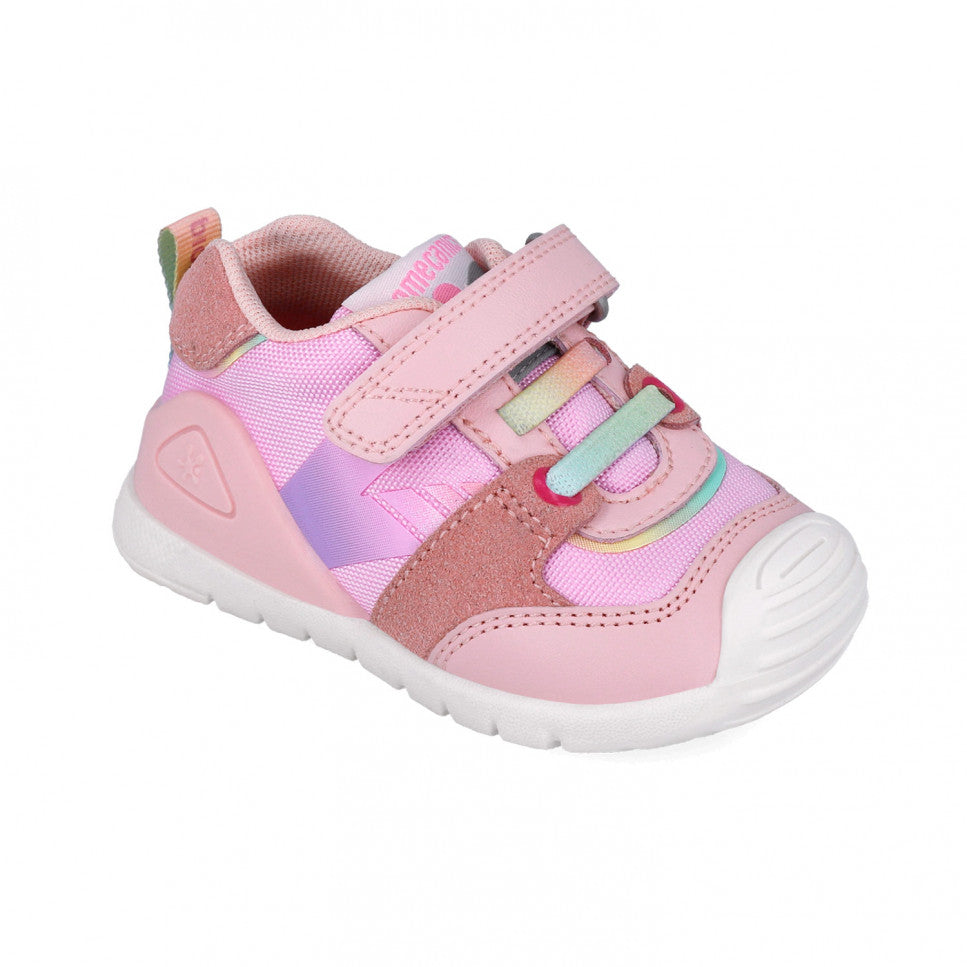 Biomecanics pantofi fete sport Primii pasi 18-24 Sauvage Rosa
