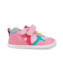 Biomecanics pantofi fete sport Primii pasi 19-23 Rejilla Rosa Y Magnolia