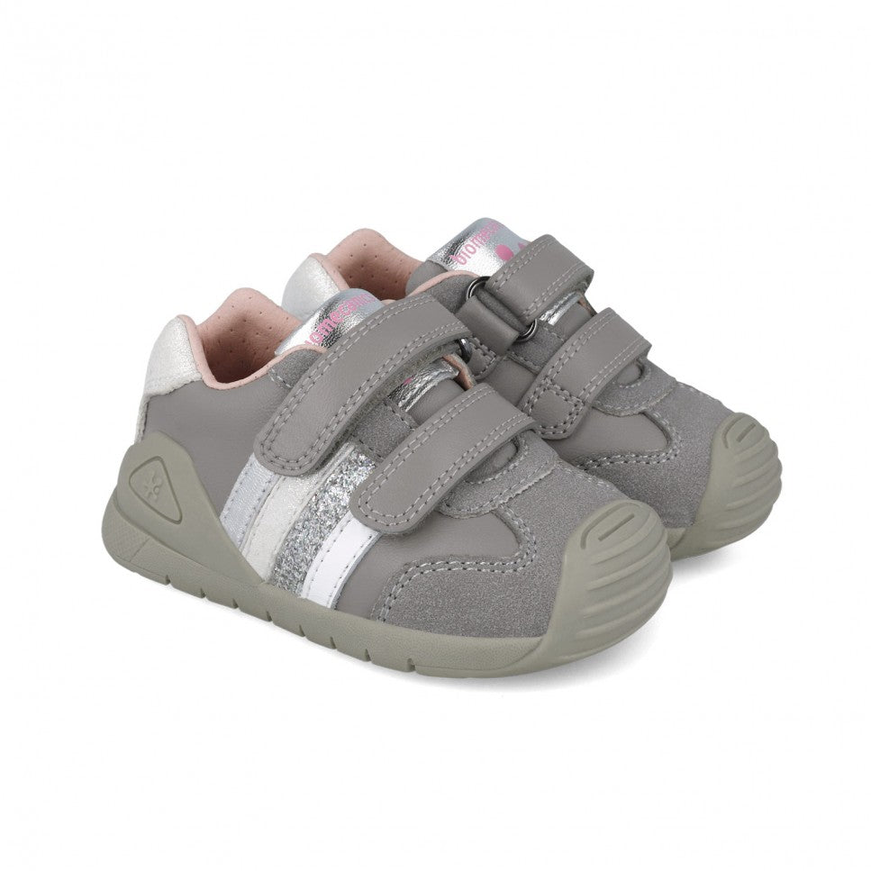 Biomecanics pantofi fetite 18-25 Savuage Grigio cu dungi