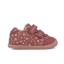Biomecanics pantofi fetite Barefoot 19-24 Sauvage Miller cu pasari