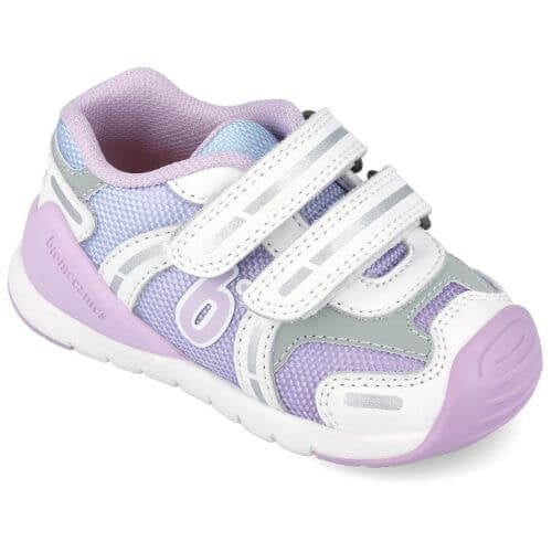 Biomecanics pantofi fetite sport 19-25 Napa Blanco Y Lila
