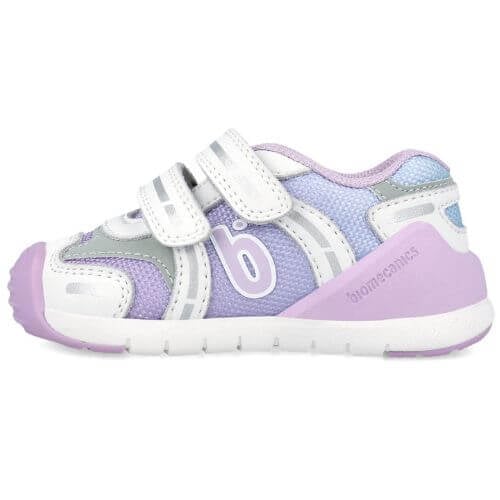 Biomecanics pantofi fetite sport 19-25 Napa Blanco Y Lila