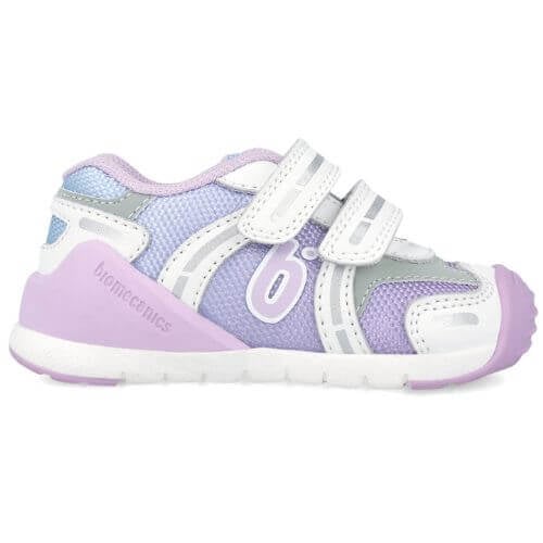 Biomecanics pantofi fetite sport 19-25 Napa Blanco Y Lila