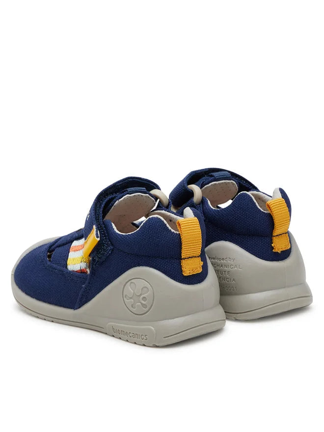 Biomecanics sandale baieti 18-24 Pique Azul Marino cu catel