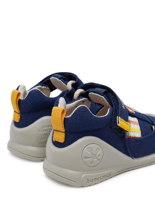 Biomecanics sandale baieti 18-24 Pique Azul Marino cu catel