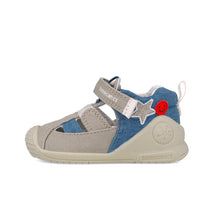 Biomecanics sandale baieti 18-24 Pique Beige cu stea