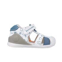 Biomecanics sandale baieti 18-25 Napa Blanco Y Indigo