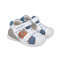 Biomecanics sandale baieti 18-25 Napa Blanco Y Indigo