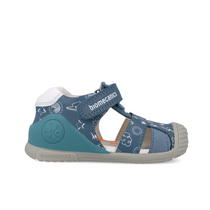 Biomecanics sandale baieti 18-25 Sauvage Petrol cu stele
