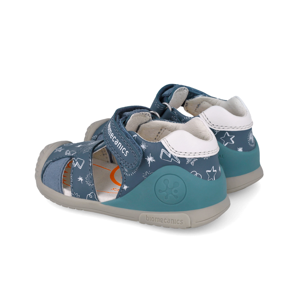 Biomecanics sandale baieti 18-25 Sauvage Petrol cu stele