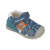 Biomecanics sandale baieti 18-25 Sauvage Petrol cu stele