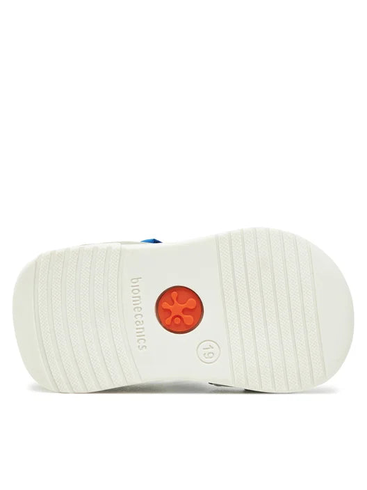 Biomecanics sandale baieti 19-25 Napa Blanco cu albastru