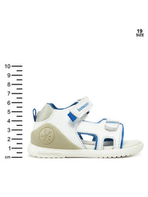 Biomecanics sandale baieti 19-25 Napa Blanco cu albastru