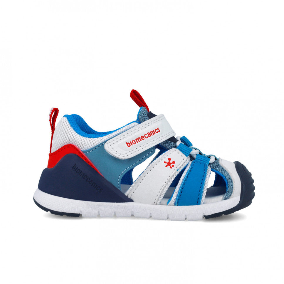 Biomecanics sandale baieti 19-25 Rejilla Blanco Y Azul Imagine secundară a produsului