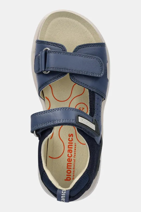 Biomecanics sandale baieti 25-27 Nobuck Petrol
