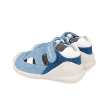 Biomecanics vászon kisfiú szandál Barefoot First Steps 18-24 Pique Farmer